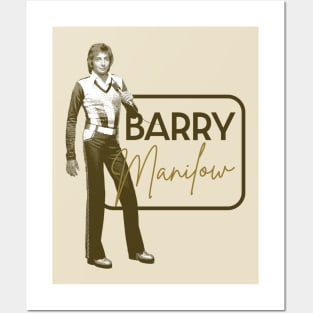 barry manilow vintage Posters and Art